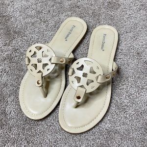 Pierre dumas nude sandals